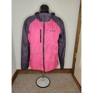 COLUMBIA Girls Jacket Softshell Windbreaker - Size (18/20) - Excellent Condition